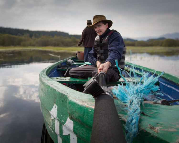 Mark Lake district boat